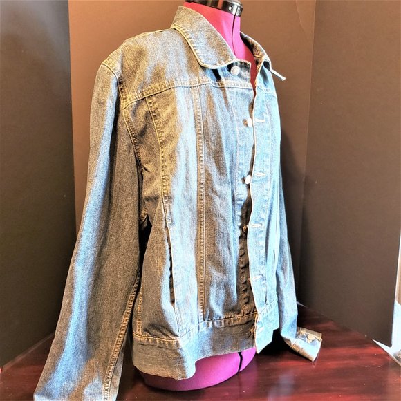 Denim Jacket Art Project 'Led Zeppelin' Vintage - Picture 8 of 9